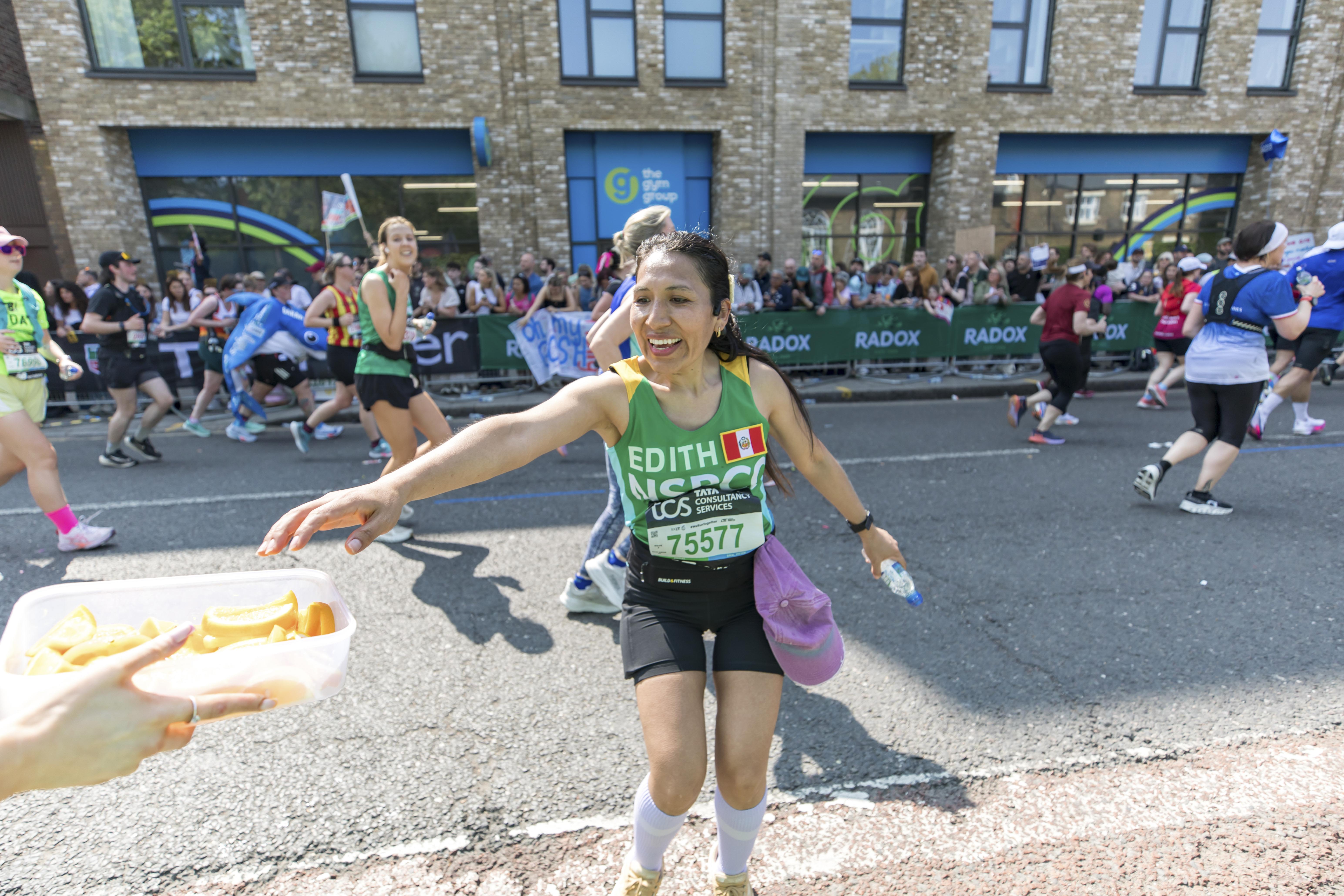 NSPCC team runners