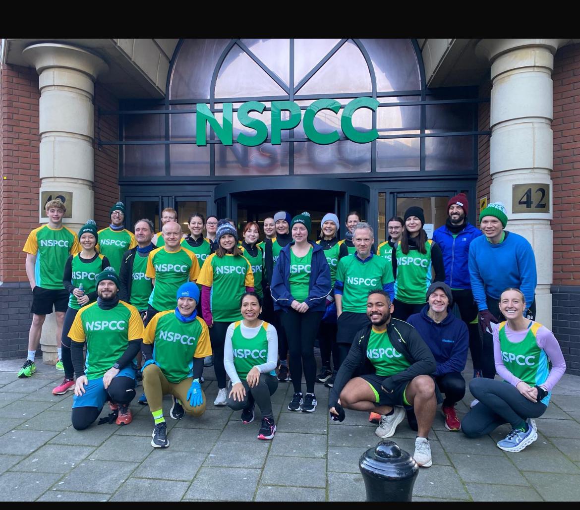 Running training group
